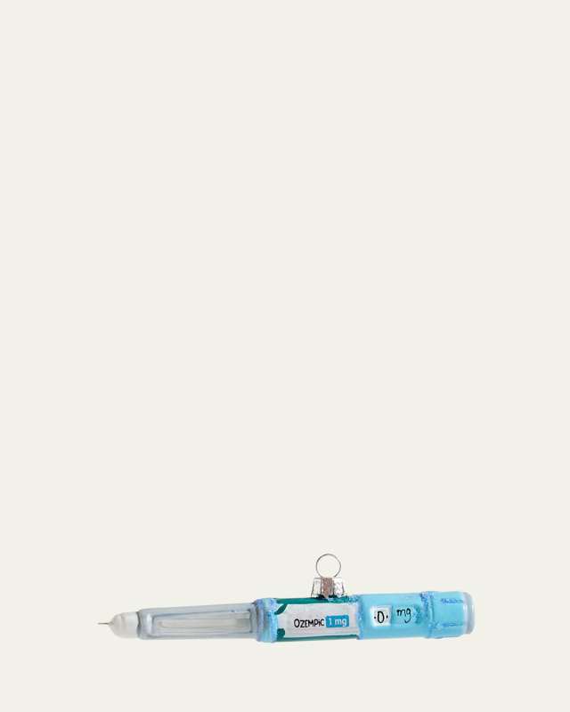 Weight Loss Injection Pen Christmas Ornament